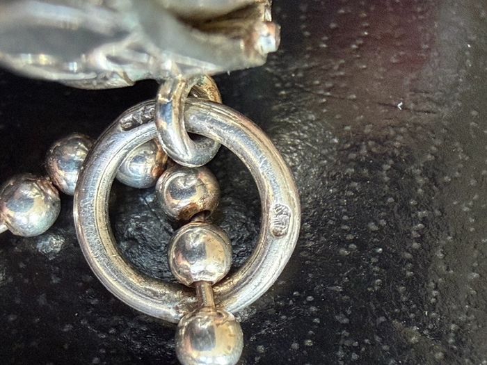 silver necklace