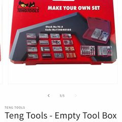 Teng Tools TC3 Toolbox Case Empty.