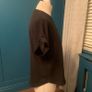 Black short sleeve blouse. Size 10 Image 2