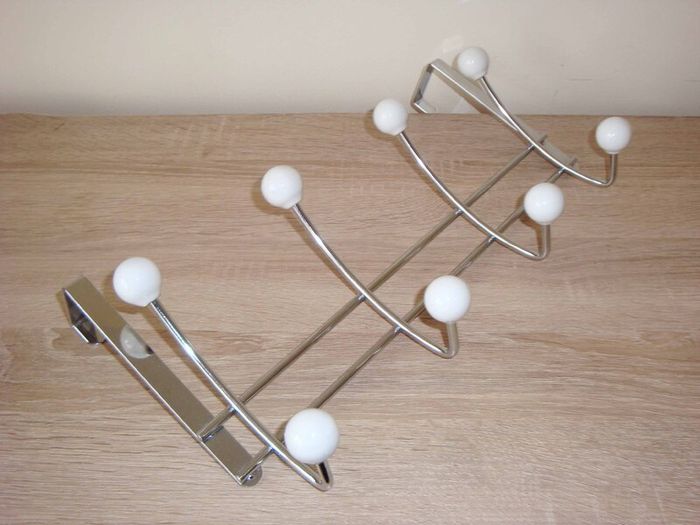 QUICK SALE Chrome overdoor hooks