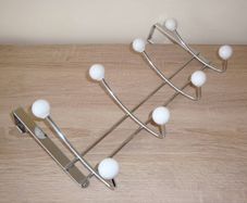 QUICK SALE Chrome overdoor hooks