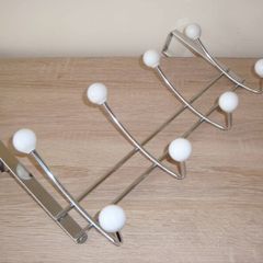 QUICK SALE Chrome overdoor hooks