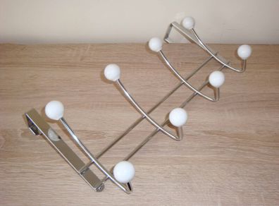 QUICK SALE Chrome overdoor hooks