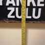 Large Metal N.A.T.O Phonetic Alpabet Wall Sign Image 7