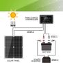 20W 12V Solar Panel kit Battery Charger Maintainer + 10A PWM Solar Charge Controller +Solar Cable for Car RV Marine Boat 12 Volt Battery Off Grid (FREE POSTAGE) Image 3