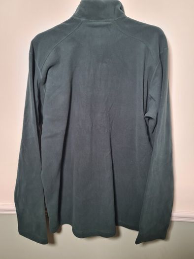 Mens Helly Hansen Polartec Fleece Top Quarter Zip Green Size Xxl Double Extra Large