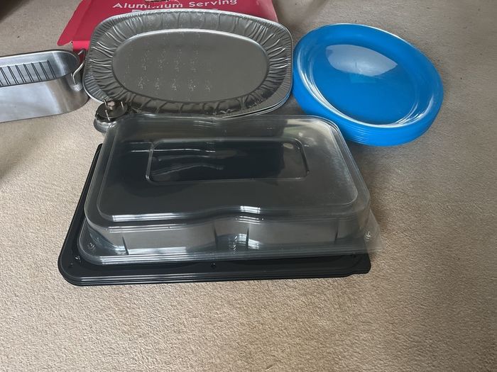 Catering Canteen supplies - platters sandwich trays