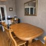 Solid Wood Extendable Dining Table & 5 Chairs Image 2