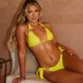 ASOS Moda Minx yellow bikini Size XL UK16/18 Image 2