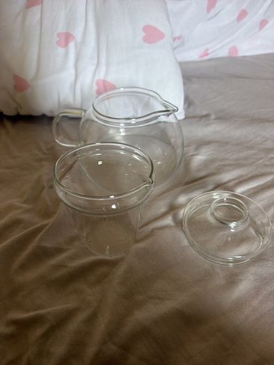 glass teapot
