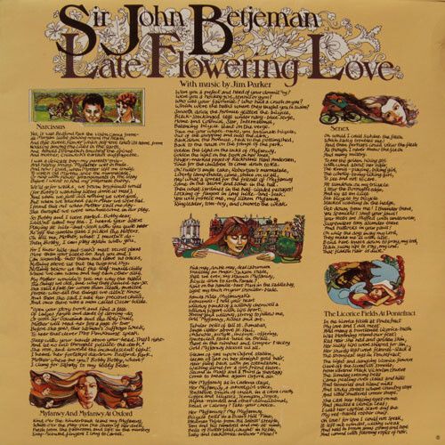 Sir John Betjeman - Late Flowering Love LP 1974