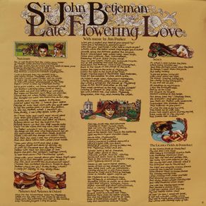 Sir John Betjeman - Late Flowering Love LP 1974