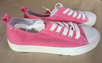 Girls Canvas Trainers