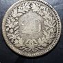 1850 Switzerland Helvetia 20 Rappen Swiss Coin Image 3