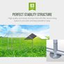 20 X 10 X 6ft Hen Run Pitched Free Roof Free Delievry Image 5