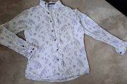 Cast Iron Mens Flower Shirt M