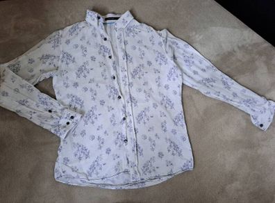 Cast Iron Mens Flower Shirt M