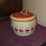 Vintage Sewing Basket Image 4