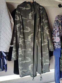 Army style casual coat