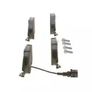 BOSCH 0 986 494 660 Front Brake pad set for Audi - Seat - Skoda - VW Image 2