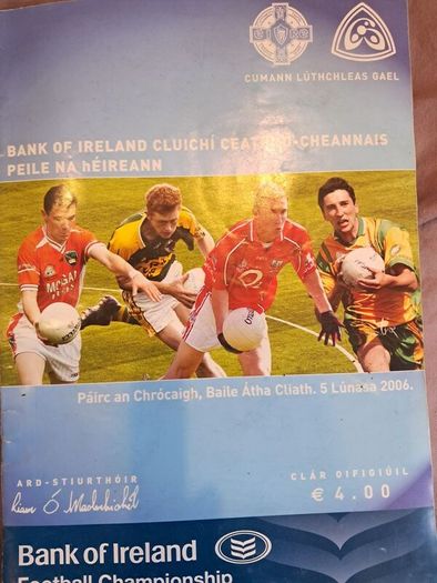 GAA Programmes X 3