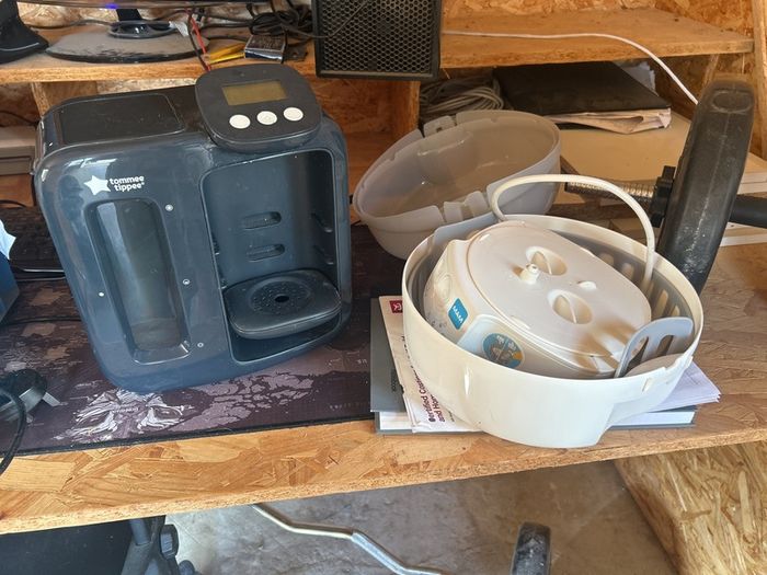 Tommee tippee bottle maker and mam steriliser