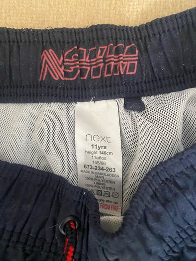 Next Boys Navy Swim Shorts - Age 11 Yeats