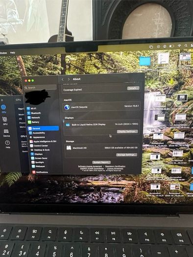 MacBook Pro m3 pro chip