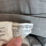 Vintage Louis Feraud Pure New Wool Wrap Dress UK 12 Grey Image 2