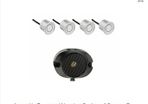 Reverse Warning System Acoustic 4 Sensor Silver