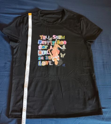 Olivia Rodrigo You Seem Pretty Sad For A Girl So In Love Design T Shirt. Asian Size Medium - W:51cm, L:67cm.