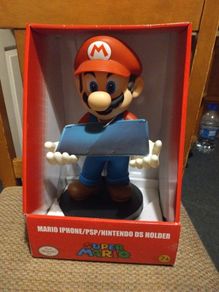 Large Nintendo Super Mario Figure Console/Phone/Controller Holder