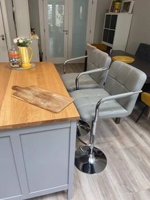 New High Swivel Bar Stools / Adjustable Height / Delivery