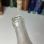 189 - Vintage John Daly Mineral Water Cork Decorative Collectible Clear Glass Bottle Image 7
