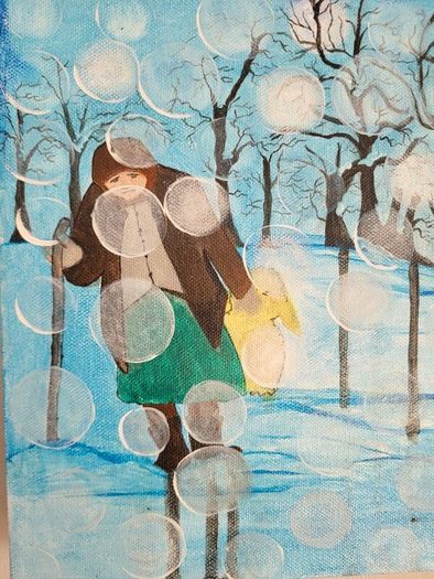 Original acrylic painting on canvas!