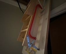 Timber loft ladder / folding stairs