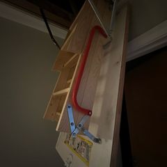 Timber loft ladder / folding stairs
