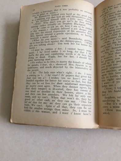 Treves Collection Dickens Hard Times 1916