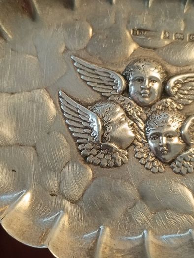 Reynolds Angels 1902 Sterling Silver Dish