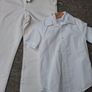 White slim high rise jeans, next, brand new Image 6