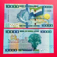 Sierra Leone  10000  LEONES. 2013  Pick  33b. ( Uncirculated )