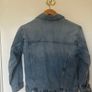 Zara Cotton Denim Jacket Age 10 Image 3