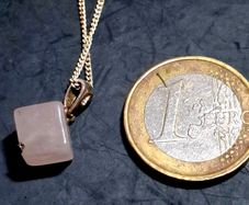Silver rose quartz