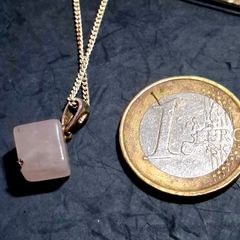 Silver rose quartz