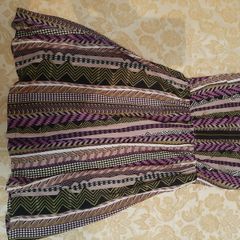 Purple Strapless dress (size 10- YUMI)