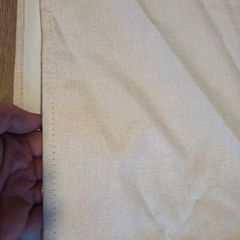 Blackout & Thermal blinds x2 (160 w x 220 h each) with railing