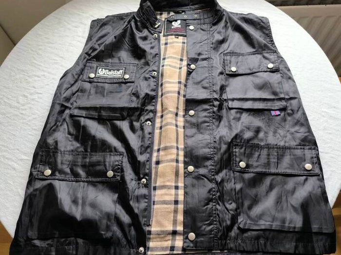 Belstaff Motorbike Gilet/Pocket Vest Size XXL