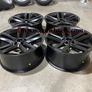 20" Inch Cantera Style Alloy Wheels VW T6 T5 Transporter Amarok 5x120 65.1 Black Image 2