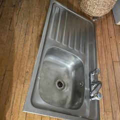 Stainless kitchen sink