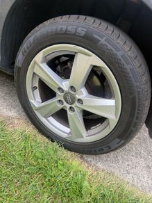Genuine Audi Alloys with New Tyres